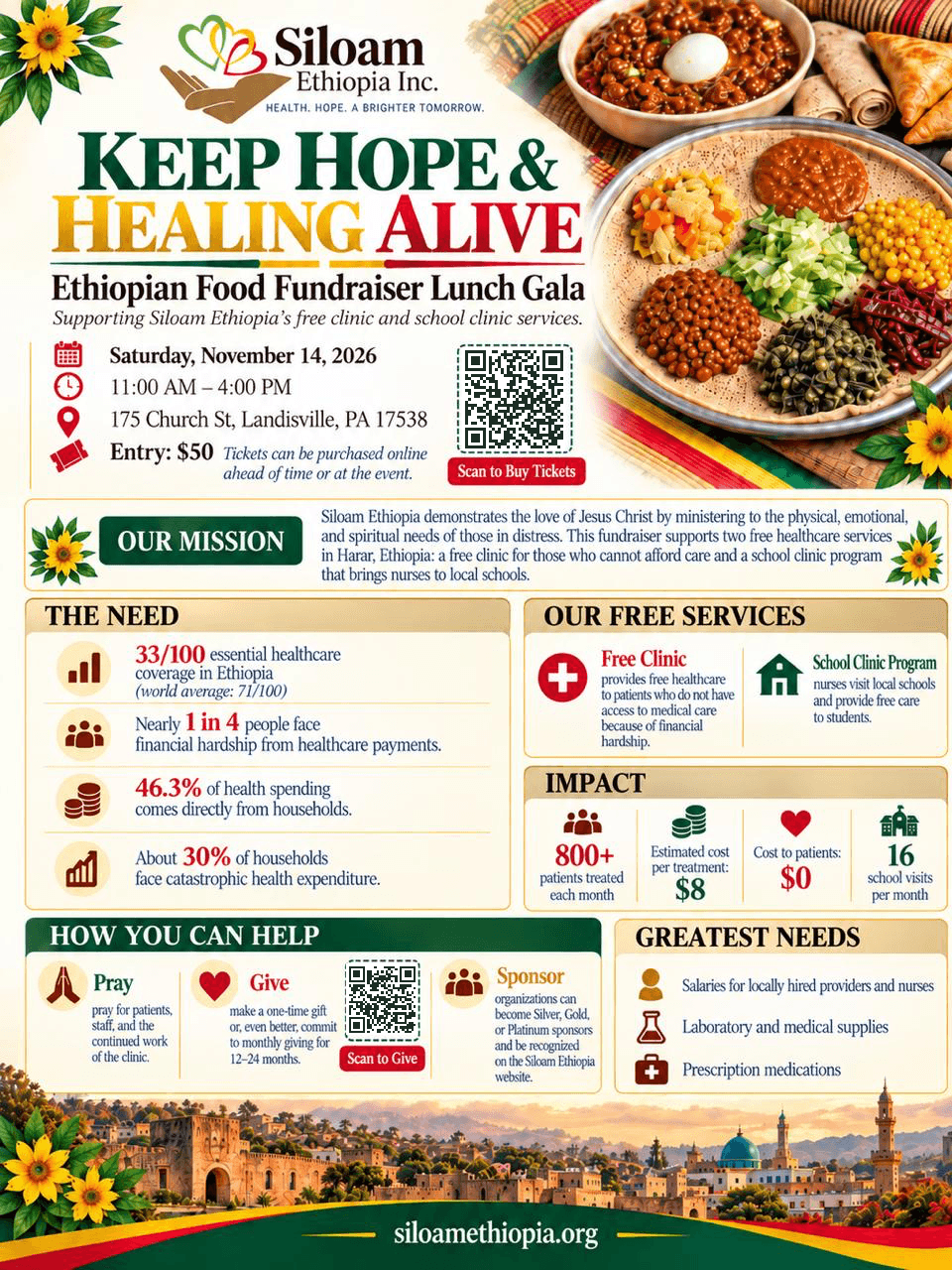 Keep Hope and Healing Alive Official Brochure